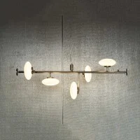 Penta Mamì Lampada Led da Sospensione Orizzontale Dimmerabile