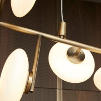Penta Mamì Elegant and Dimmable Horizontal Suspension Led Lamp