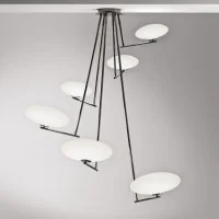 Penta Mamì Elegant and Dimmable Vertical Suspension Led Lamp