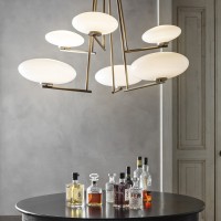 Penta Mamì Elegant and Dimmable Vertical Suspension Led Lamp