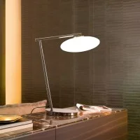 Penta Mamì Lampada Led da Tavolo Dimmerabile Elegante con Diffusore Ovale