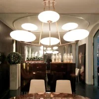Penta Mamì Elegant and Dimmable Vertical Suspension Led Lamp