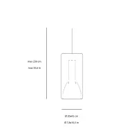 Penta Lit Cylindrical Suspension Lamp in Mirrored Blown Glass Penta Lit Cylindrical Suspension Lamp in Mirrored Blown Glass