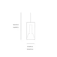 Penta Lit Cylindrical Suspension Lamp in Mirrored Blown Glass Penta Lit Cylindrical Suspension Lamp in Mirrored Blown Glass