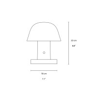 &Tradition Setago JH27 Wireless Rechargeable Table Lamp