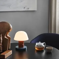 &Tradition Setago JH27 Lampada da Tavolo Wireless Ricaricabile