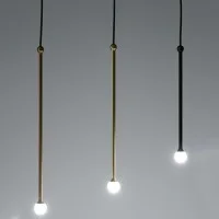 Penta Storm Led Minimal Linear Suspension Lamp in Metal Penta Storm Led Minimal Linear Suspension Lamp in Metal