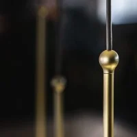 Penta Storm Led Minimal Linear Suspension Lamp in Metal Penta Storm Led Minimal Linear Suspension Lamp in Metal