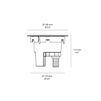 Luce & Light Corso 3.0 incasso tondo 15W IP67 230V