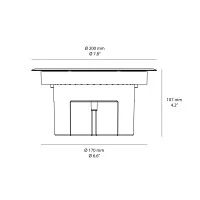 Luce & Light Corso 4.0 recessed round spotlight 21W IP67 230V