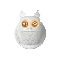 Karman Ti Vedo owl-shaped wall lamp
