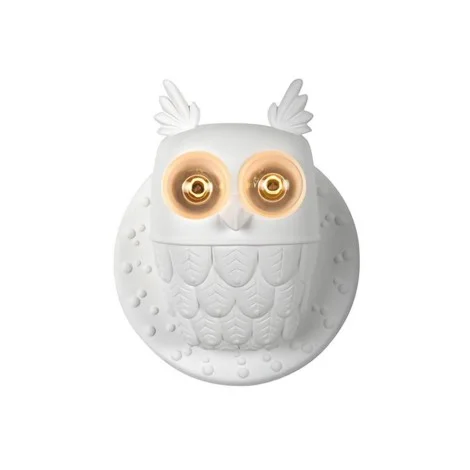 Karman Ti Vedo owl-shaped wall lamp