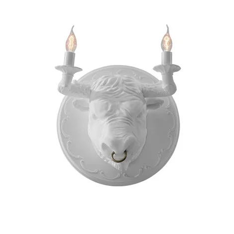 copy of Karman Ugo Rilla Wall Lamp with Ceramic gorilla Realistic Sculpture