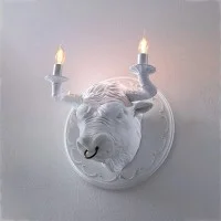 copy of Karman Ugo Rilla Wall Lamp with Ceramic gorilla Realistic Sculpture copy of Karman Ugo Rilla Wall Lamp with Ceramic gorilla Realistic Sculpture
