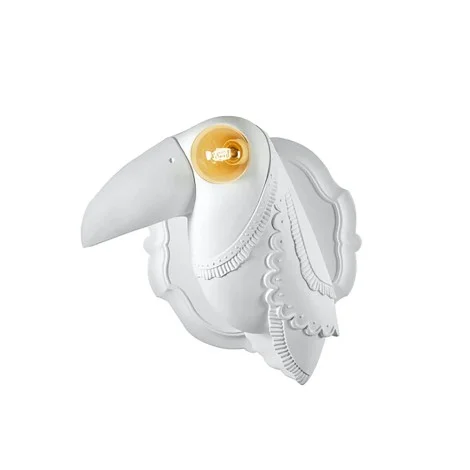 Karman Cubano toucan-shaped wall lamp