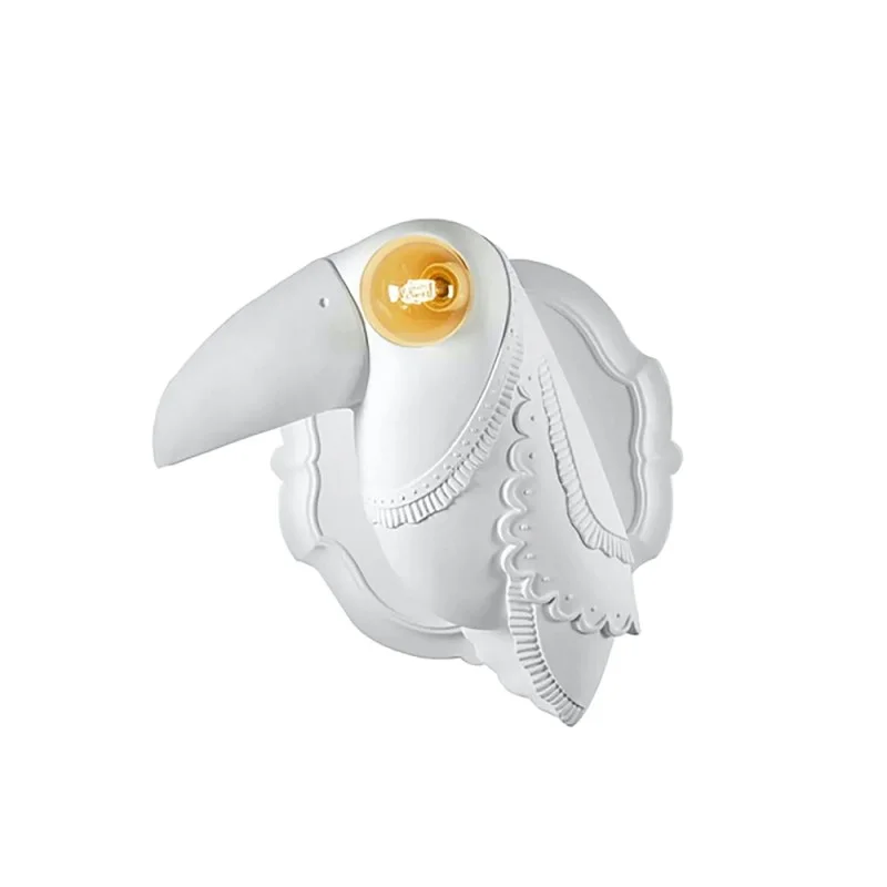 Karman Cubano toucan-shaped wall lamp Karman Cubano toucan-shaped wall lamp