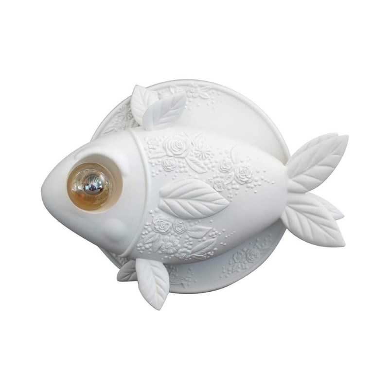Karman Aprile fish-shaped wall lamp