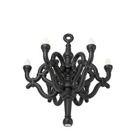 Qeeboo Fallen Chandelier M lampada da terra decorativa