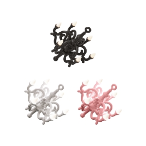 Qeeboo Fallen Chandelier M lampada da terra decorativa