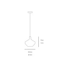 copy of Penta Lit Cylindrical Suspension Lamp in Mirrored Blown Glass copy of Penta Lit Cylindrical Suspension Lamp in Mirrored Blown Glass