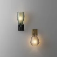 Penta Mom blown glass wall lamp
