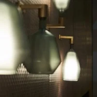 Penta Mom blown glass wall lamp