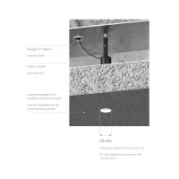 Buzzi & Buzzi Genius Concrete faretto da incasso per cemento