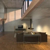 Buzzi & Buzzi Genius Concrete faretto da incasso per cemento