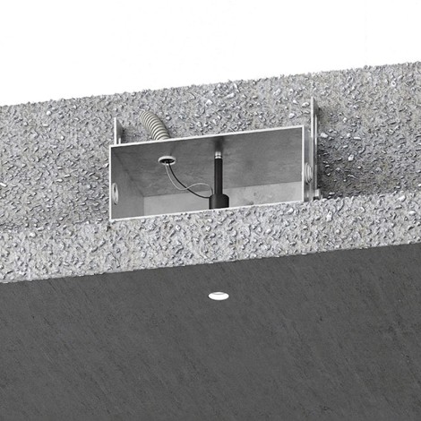 Buzzi & Buzzi Genius Concrete faretto da incasso per cemento