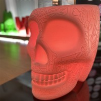 Qeeboo Mexico seduta e tavolino luminoso rgb ricaricabile