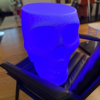 Qeeboo Mexico seduta e tavolino luminoso rgb ricaricabile