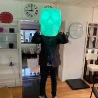 Qeeboo Mexico seduta e tavolino luminoso rgb ricaricabile