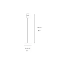Ideal Lux Set Up lampada da terra