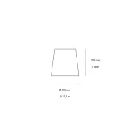 Ideal Lux Set Up paralume per lampada da terra