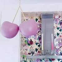 Qeeboo Cherry Lamp lampadario a sospensione led