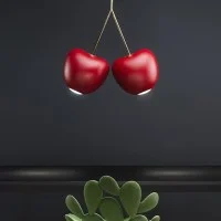 Qeeboo Cherry Lamp lampadario a sospensione led