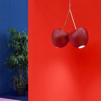 Qeeboo Cherry Lamp led suspension chandelier