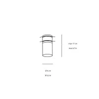 Kundalini Mitos adjustable surface spotlight