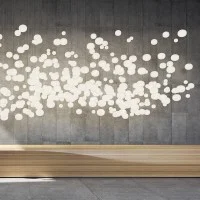 Lodes Volum spherical suspension lamp in glass