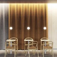 Lodes Volum spherical suspension lamp in glass