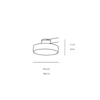 Kundalini driver for Mitos adjustable surface spotlight