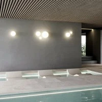 copy of Lodes Volum spherical suspension lamp in glass