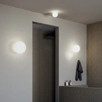 copy of Lodes Volum spherical suspension lamp in glass