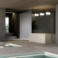 Lodes Volum Mirror lampada da specchio sferica in vetro