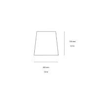 Ideal Lux Set Up paralume per lampada da tavolo e parete