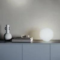Lodes Volum lampada sferica in vetro da tavolo