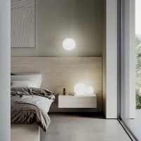 Lodes Volum lampada sferica in vetro da tavolo