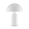 Oluce Atollo 233 grande bianco lampada da tavolo dimmerabile