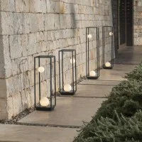 Karman Abachina lampada da terra led per esterno