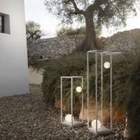 Karman Abachina lampada da terra led per esterno